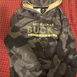 Milwaukee Bucks Camo Hoodie